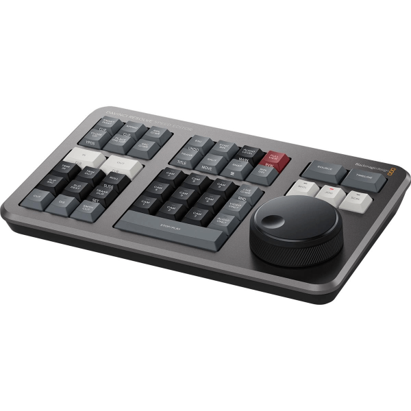 Mesa Edição Blackmagic DaVinci Resolve Speed Editor com Software Studio