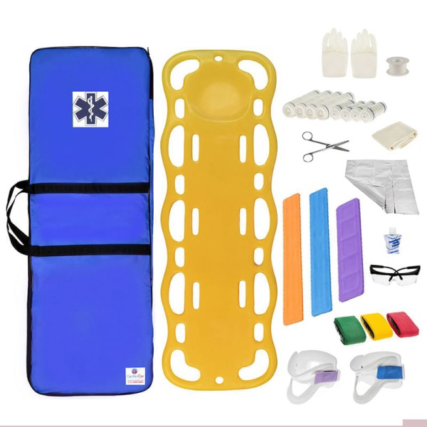 Encontraproduto.com.br - Kit Cipa Infantil com Prancha em Polietileno Amarela Capa Royal