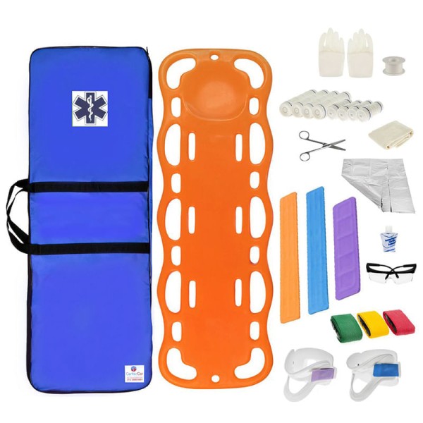 Encontraproduto.com.br - Kit Cipa Infantil com Prancha em Polietileno Laranja Capa Royal