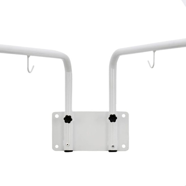 Encontraproduto.com.br - Suporte para Soro de Parede com 2 Hastes