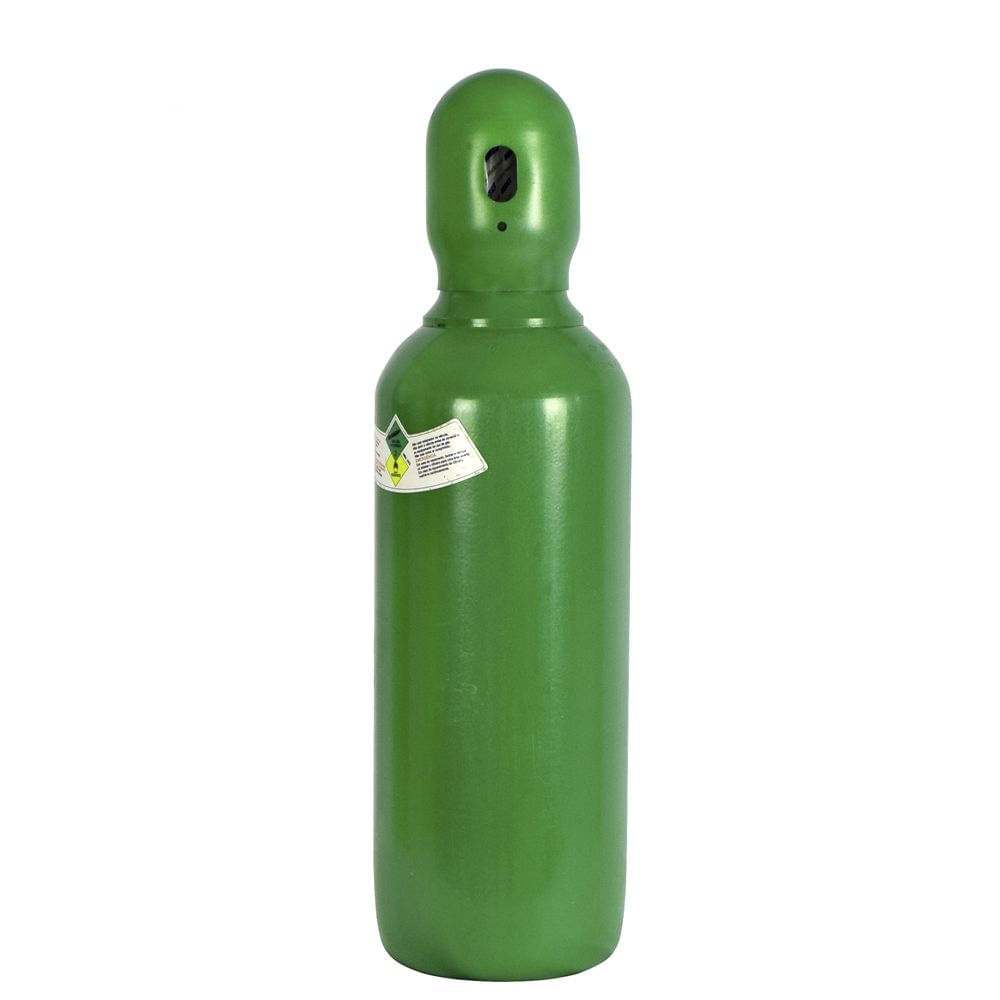 Encontraproduto.com.br - Kit Oxigênio Portátil 7 Litros Aço com Carrinho Sem Carga