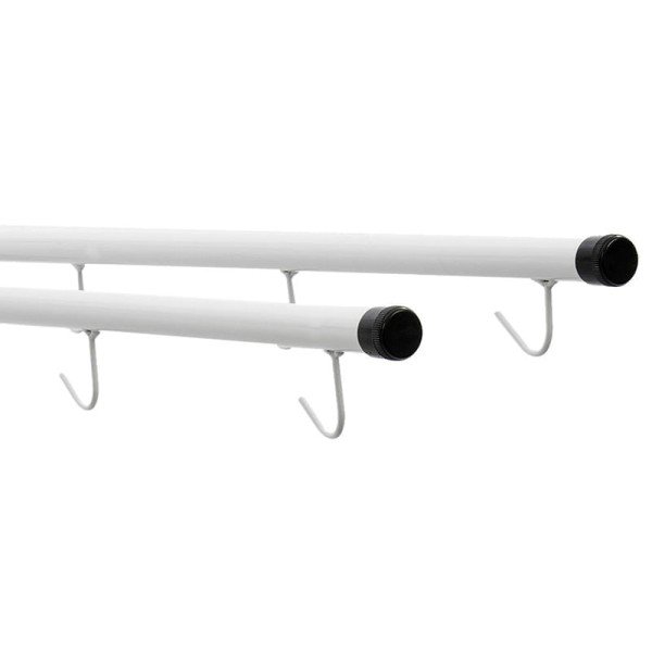 Encontraproduto.com.br - Suporte para Soro de Parede com 2 Hastes