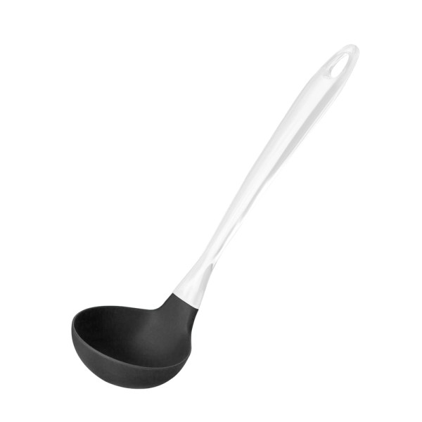 Encontraproduto.com.br - Concha de Silicone Cabo Acrílico Preta Up Home - UD029X [Reembalado]