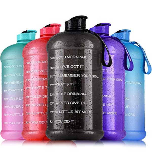 Encontraproduto.com.br - Hidratação Nação 1 Galão Garrafa De Água Com Tempos Para Beber