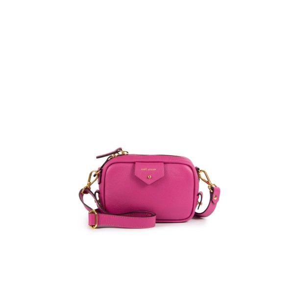 Bolsa Tiracolo Cla Mini Couro  FUCSIA