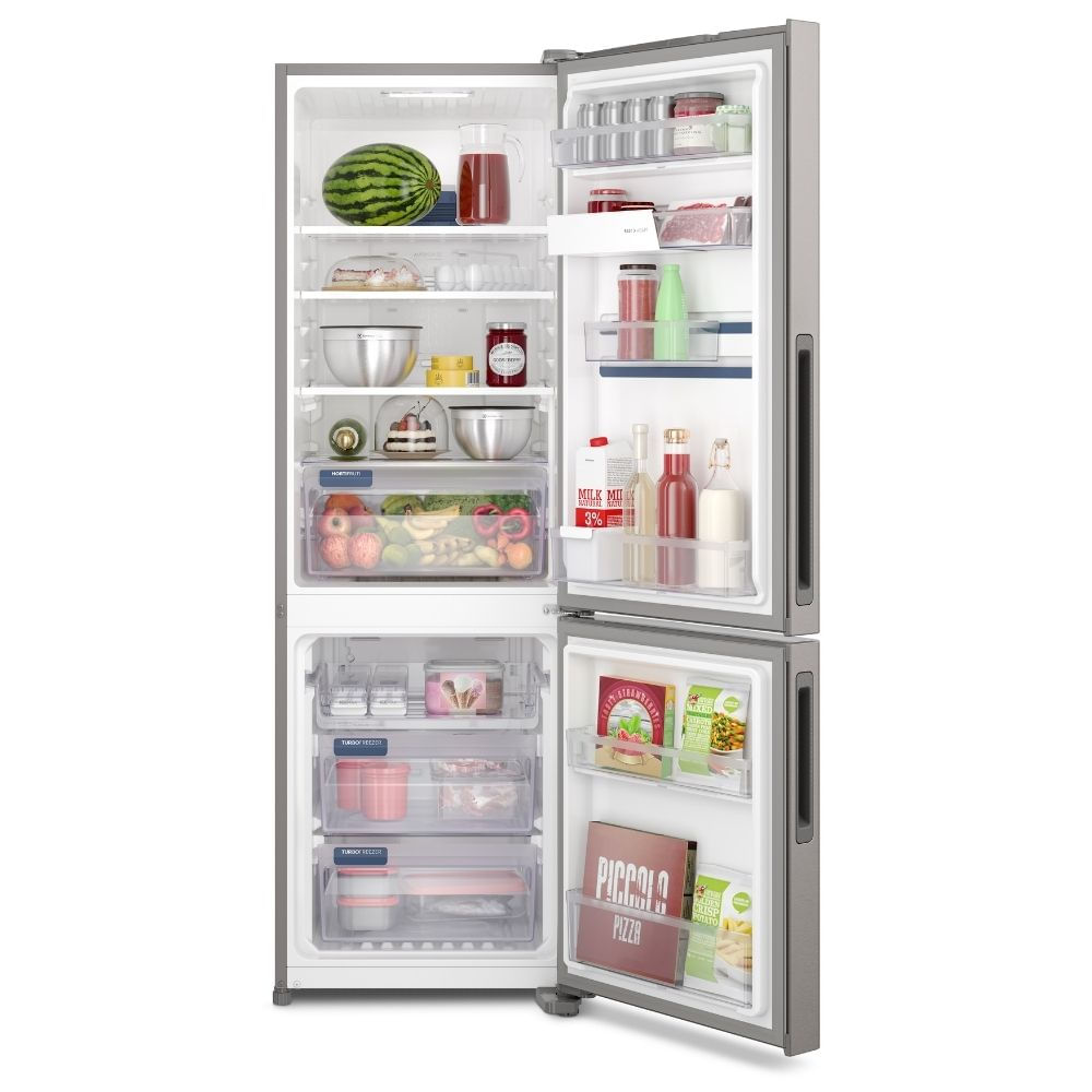 Encontraproduto.com.br - Geladeira Electrolux Frost Free Inverse 400L DB44S Inox