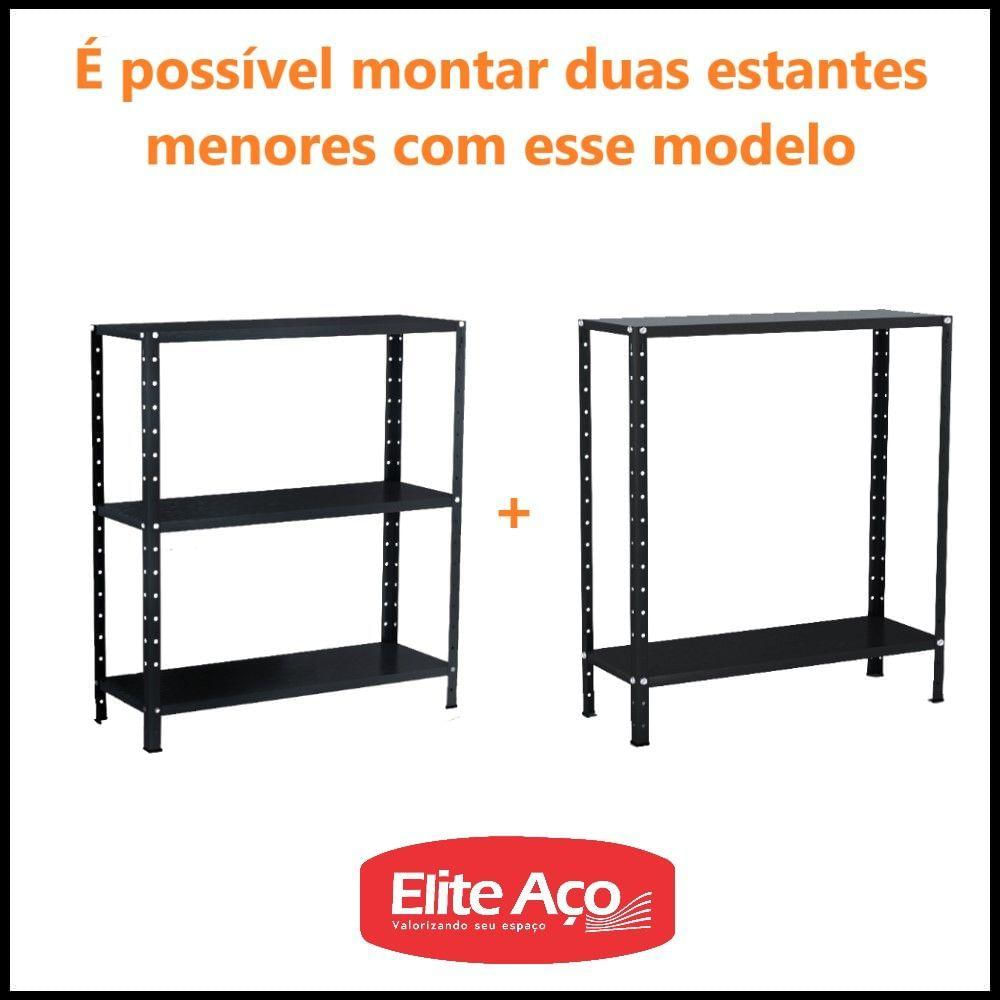 Encontraproduto.com.br - Armário Aço Escritório Fechadura 3 Prateleiras Ea303 Azul