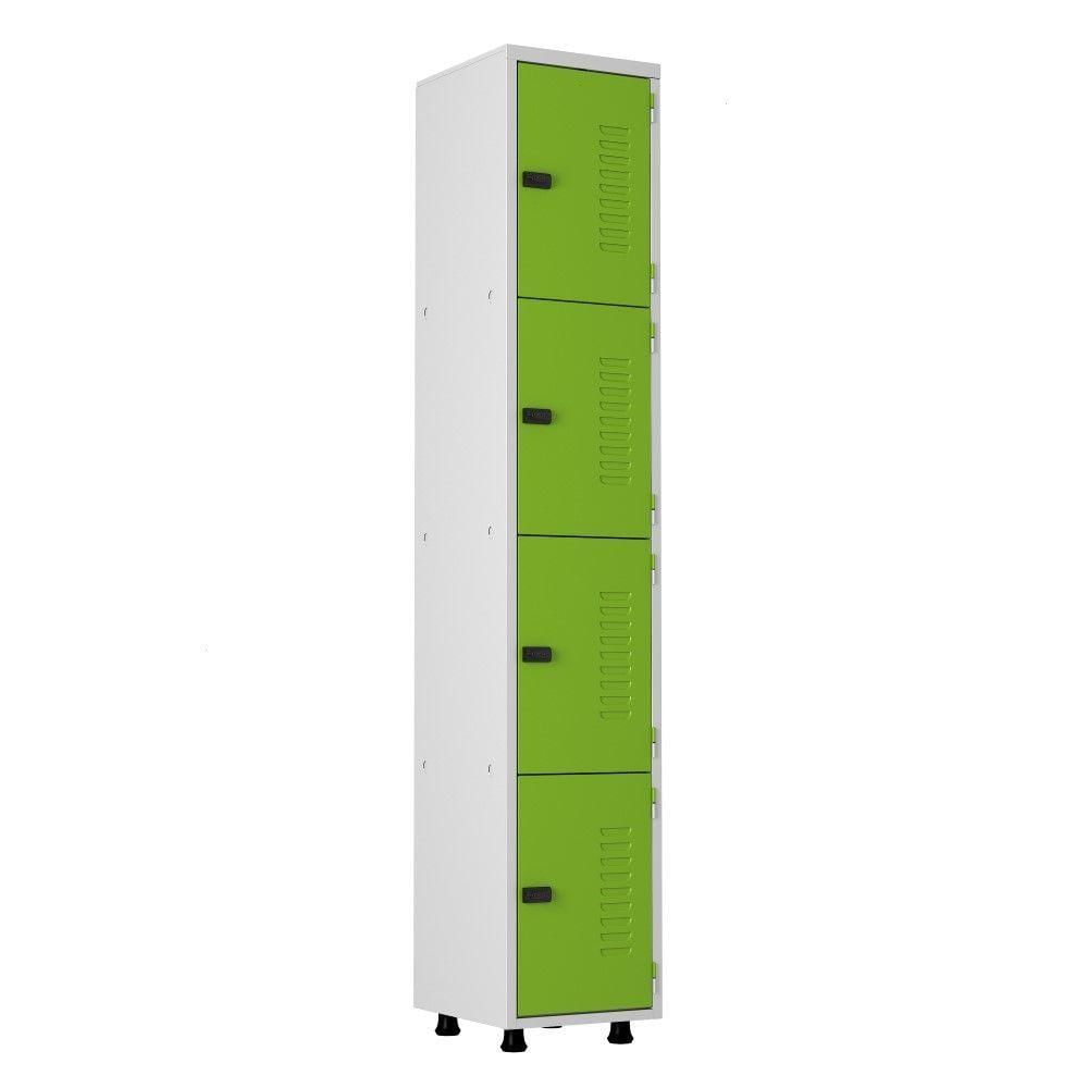 Encontraproduto.com.br - Armário Aço Escritório Fechadura 3 Prateleiras Ea303 Azul