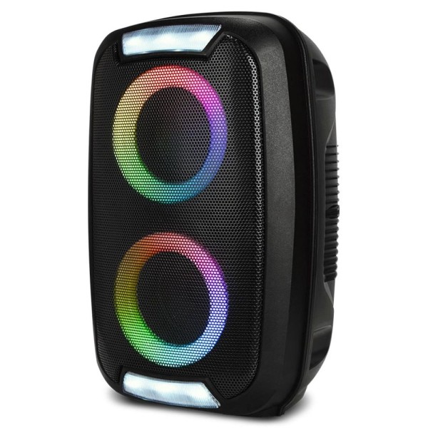Encontraproduto.com.br - Caixa de Som Amplificada Multilaser Neon 2 SP400 250W Bluetooh USB