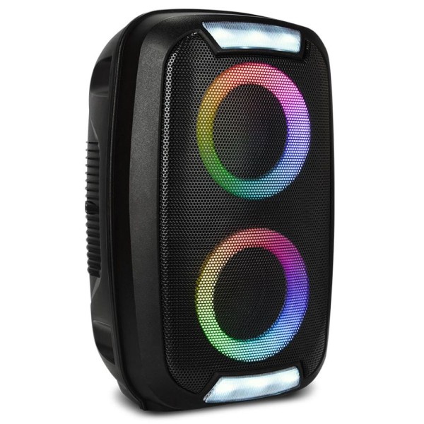 Encontraproduto.com.br - Caixa de Som Amplificada Multilaser Neon 2 SP400 250W Bluetooh USB