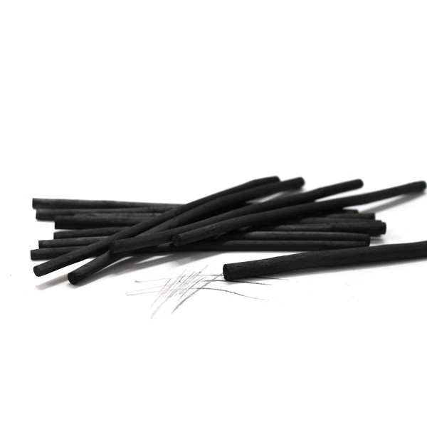 Encontraproduto.com.br - Carvão Vegetal Médio Winsor & Newton Artists Charcoal com 12 Unidades - 7005173