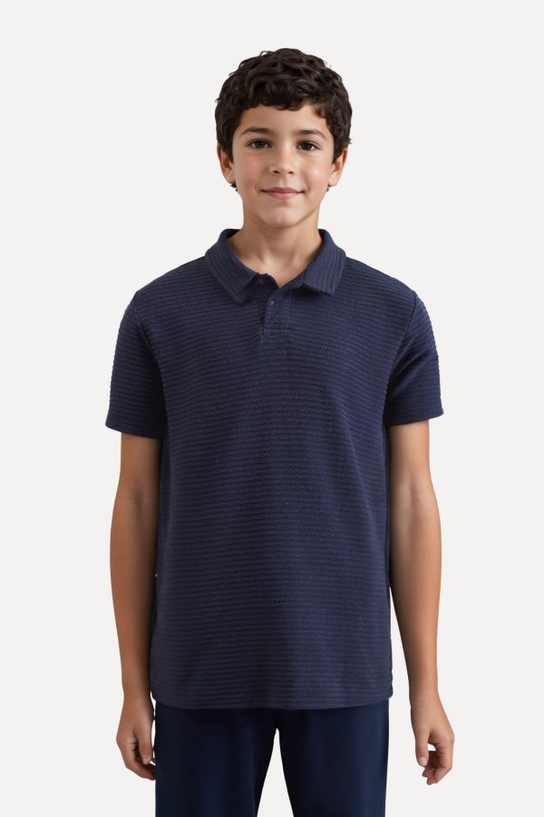 Polo Mini Bata Listrado Oliveiras