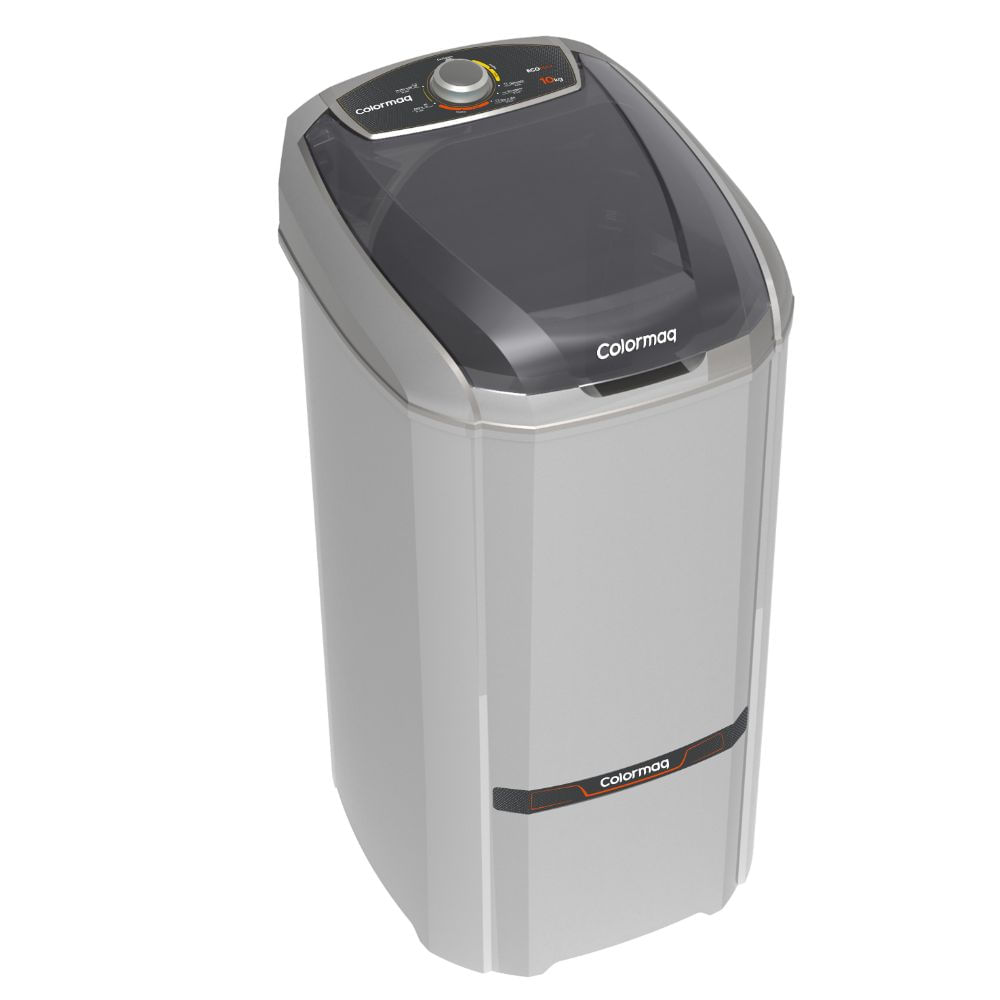 Encontraproduto.com.br - Tanquinho/Lavadora Semiautomática Colormaq 10 Kg LCS10 com Batedor Gigante Prata