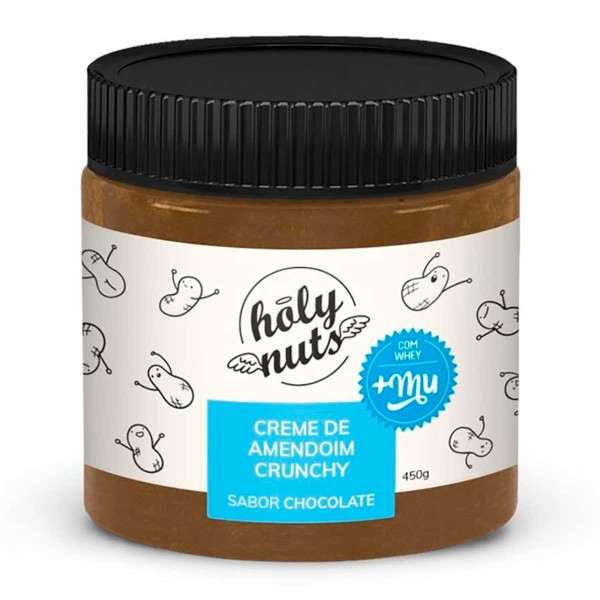 Encontraproduto.com.br - Pasta de Amendoim Integral 450g Holy Nuts