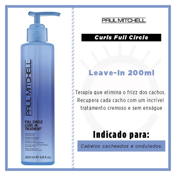 Encontraproduto.com.br - Paul Mitchell Curls Full Circle Treatment - Leave-In