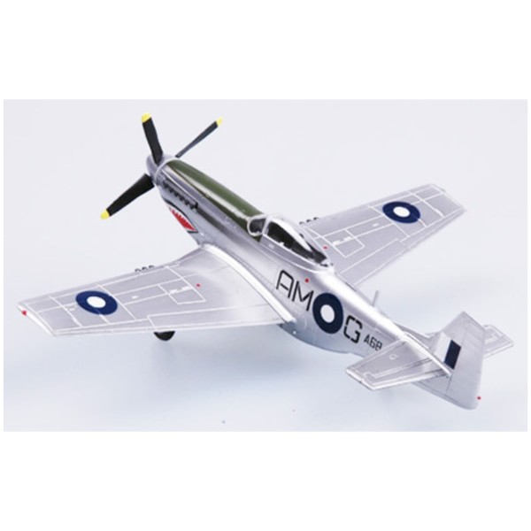 Encontraproduto.com.br - Miniatura Avião North American P-51D Mustang Iv 1/72 Easy Model Esy Ar-36302