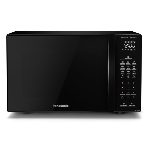 Encontraproduto.com.br - Micro-ondas Panasonic 34L NN-ST66NBRUN Preto