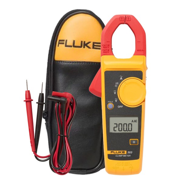 Alicate Amperímetro Fluke 303 600A-600V AC