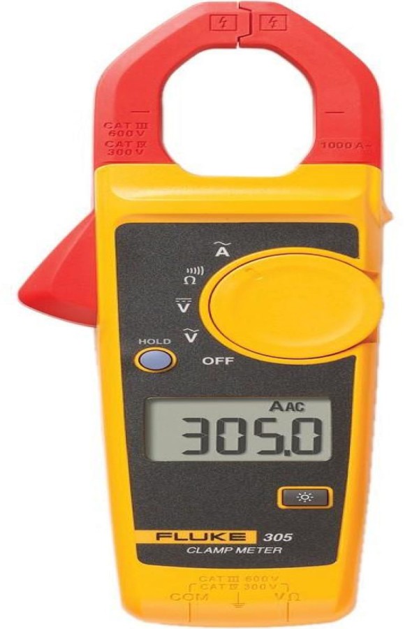 Encontraproduto.com.br - Alicate Amperímetro Fluke 305 1000A-600V AC