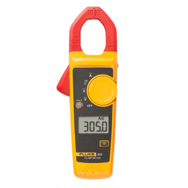 Encontraproduto.com.br - Alicate Amperímetro Fluke 305 1000A-600V AC