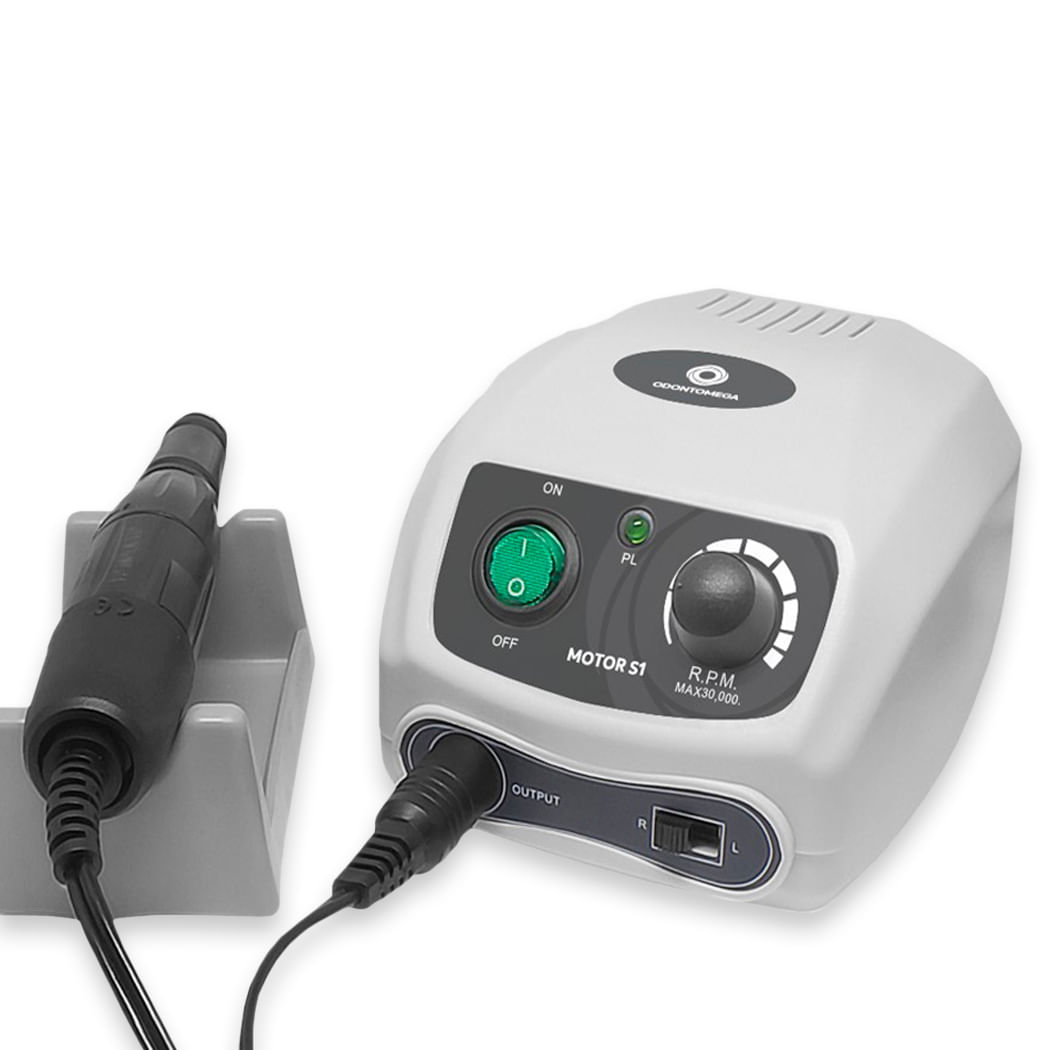 Encontraproduto.com.br - Micromotor de Bancada S1 35K 2.8Ncm Bivolt - OdontoMega