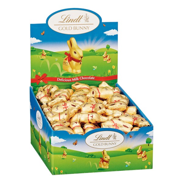 Encontraproduto.com.br - Chocolate Ao Leite Gold Bunny Lindt 10 G