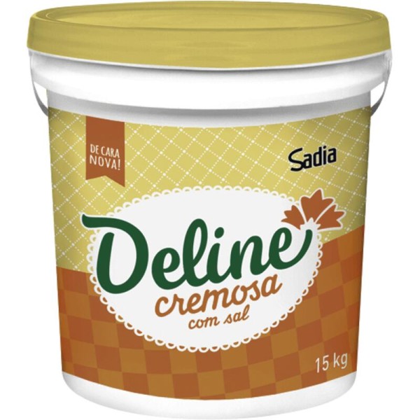 Encontraproduto.com.br - Margarina Deline Com Sal Balde com 15kg