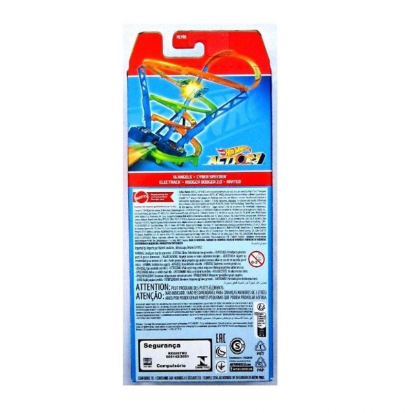 Encontraproduto.com.br - Carrinhos Hot Wheels Action c/ 5 Carros - Mattel