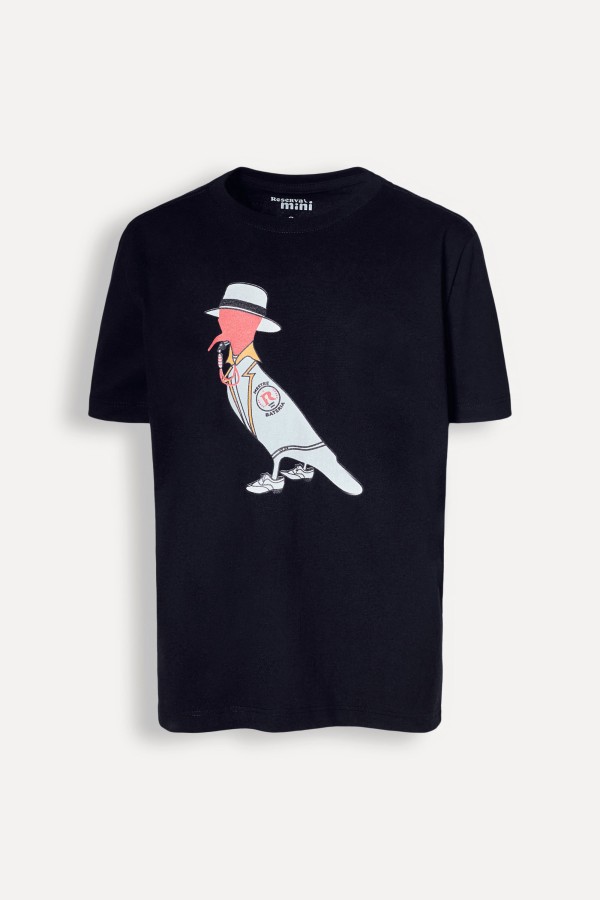 Camiseta Mini Estampa Mestre De Bateria