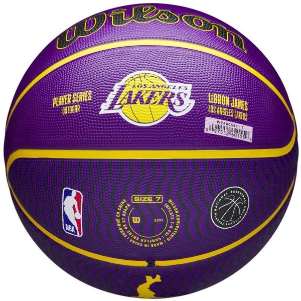 Encontraproduto.com.br - Bola De Basquete Wilson Nba Player Icon Lebron #7