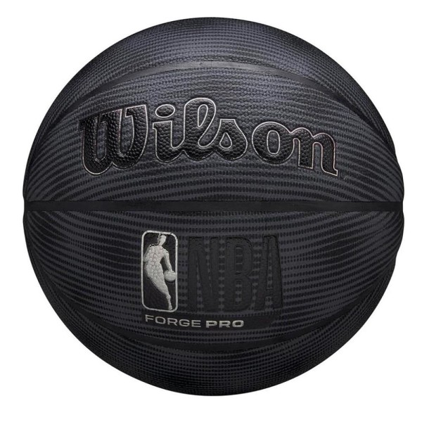 Bola de Basquete Wilson NBA Forge Pro Midnight #7 Preto