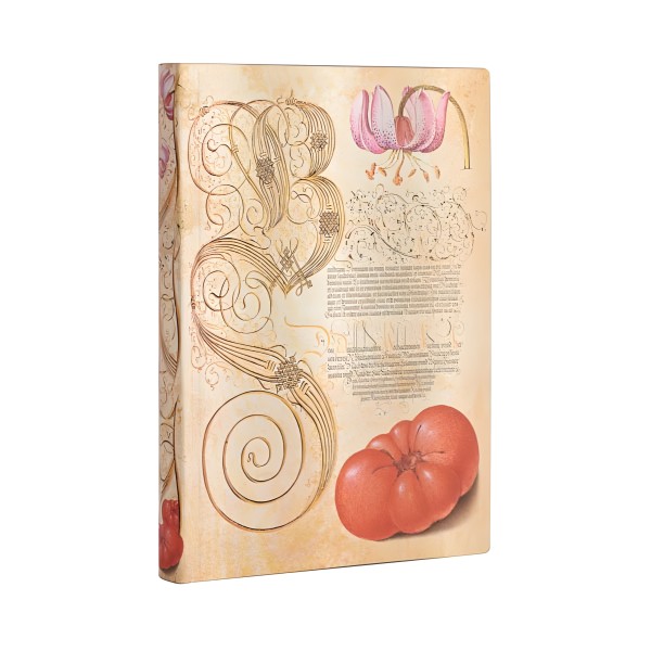 Encontraproduto.com.br - Caderno de Capa Dura Paperblanks Flexis Mira Botanica Mini Fb9350-3