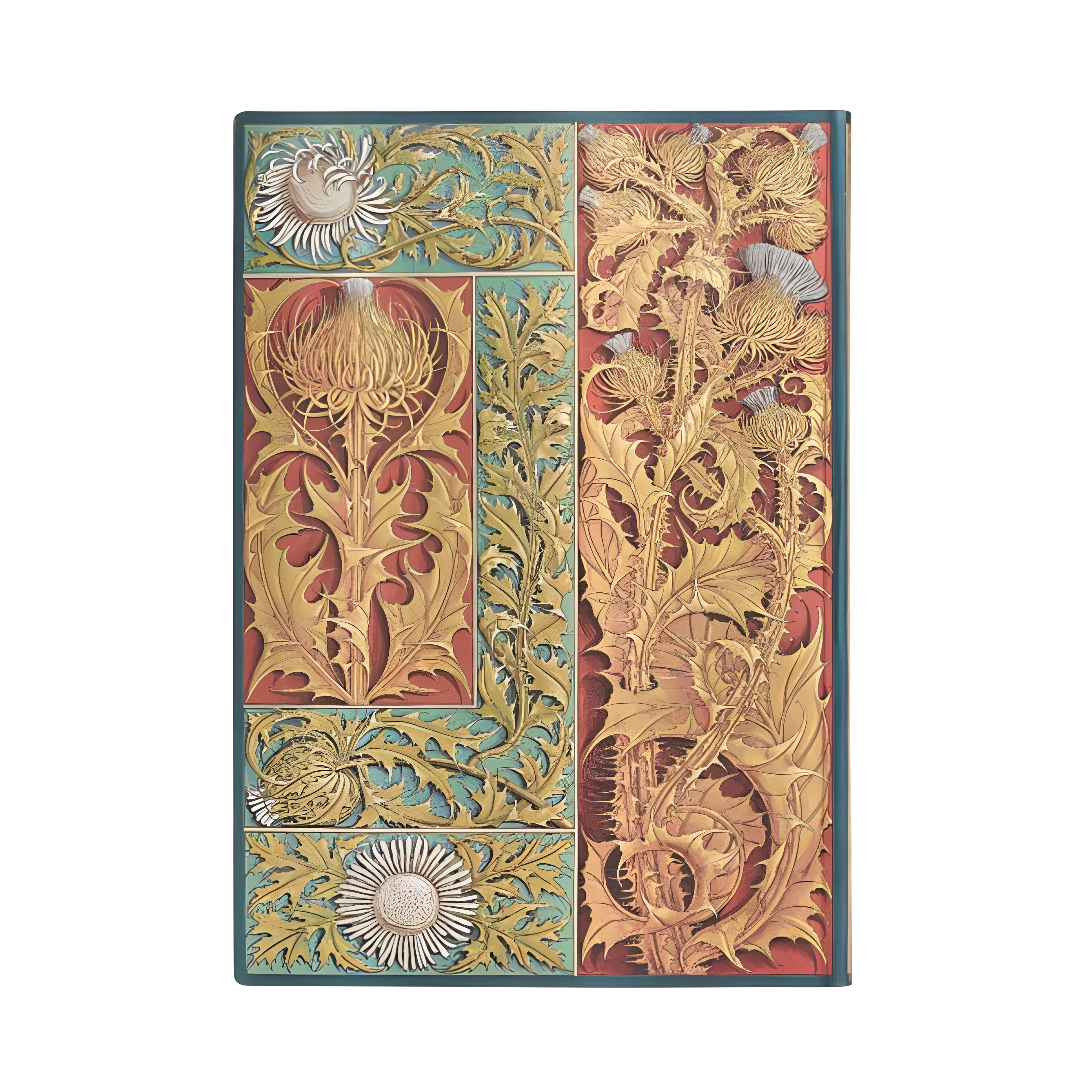 Encontraproduto.com.br - Caderno de Capa Dura Paperblanks Flexis Vox Botanica Midi 17,5x1,8x13cm Fb9408-1