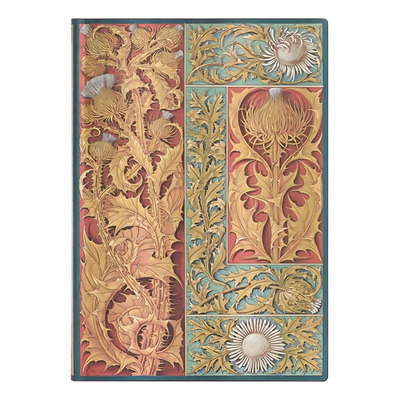 Encontraproduto.com.br - Caderno de Capa Dura Paperblanks Flexis Vox Botanica Midi 17,5x1,8x13cm Fb9408-1