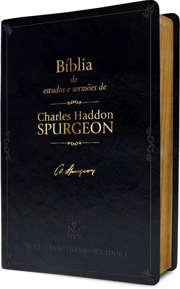 Encontraproduto.com.br - Bíblia De Estudo - Com Sermões De Charles Spurgeon