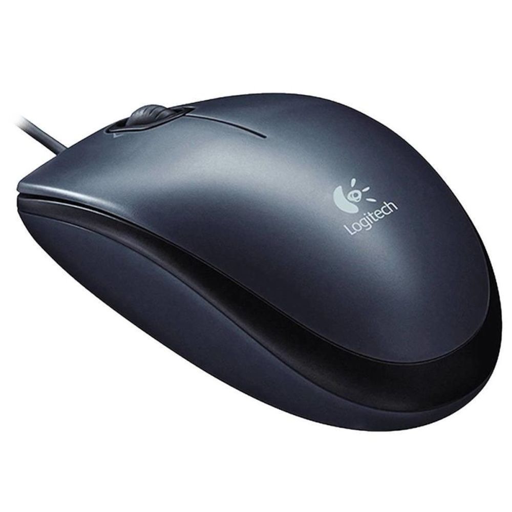 Encontraproduto.com.br - Mouse com Fio USB Óptico M100 Logitech