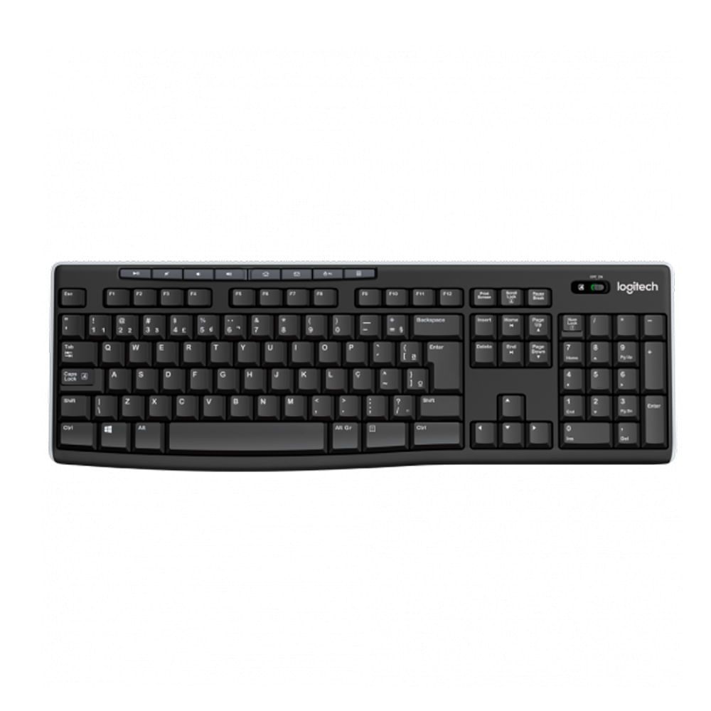 Encontraproduto.com.br - Teclado Sem Fio 2,4 GHz K270 Logitech