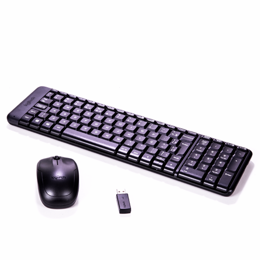 Encontraproduto.com.br - Teclado e Mouse Sem Fio MK220 Logitech