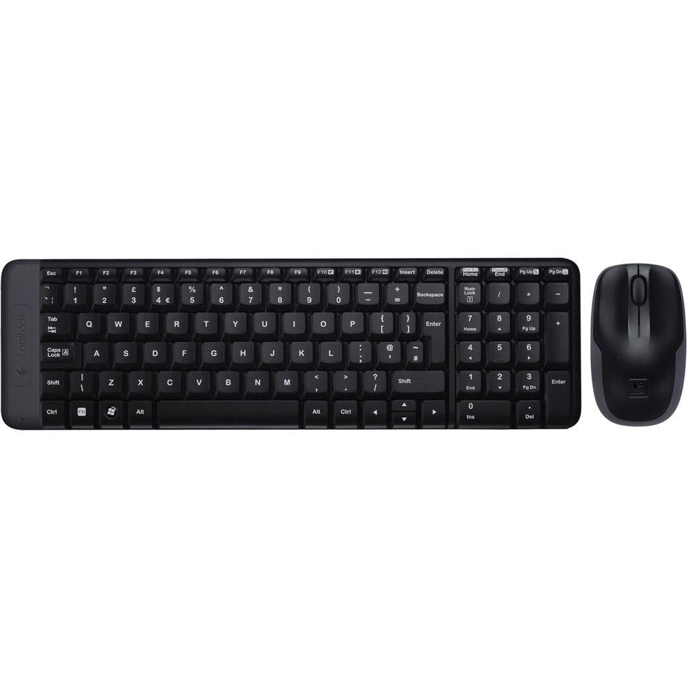 Encontraproduto.com.br - Teclado e Mouse Sem Fio MK220 Logitech