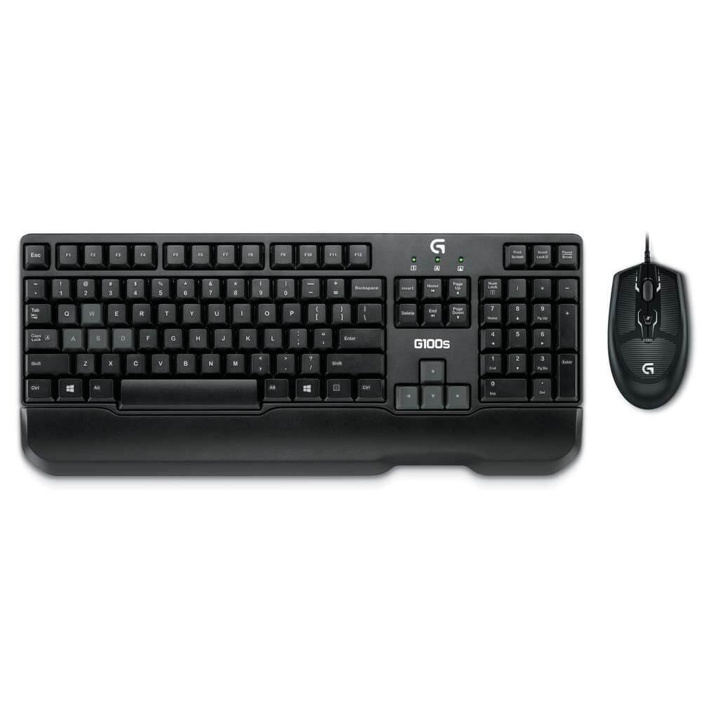 Encontraproduto.com.br - Combo Logitech Teclado + Mouse G100