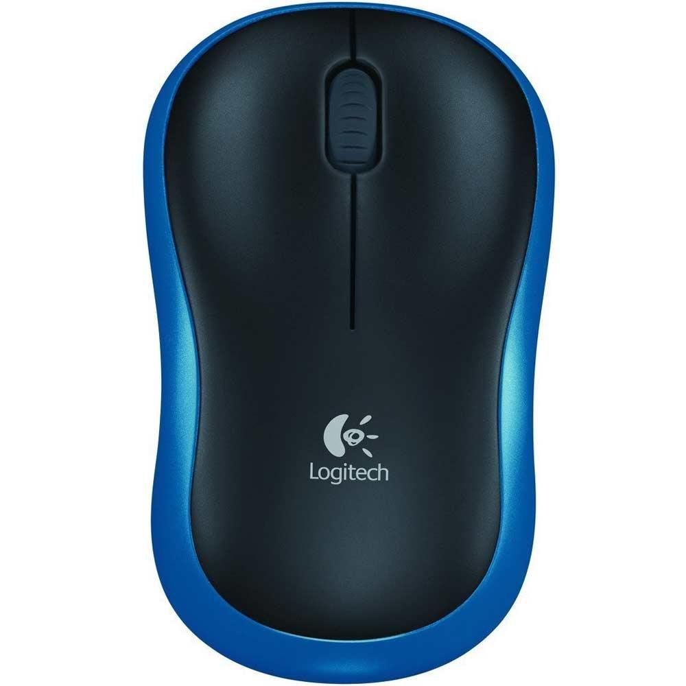 Mouse Sem Fio Logitech M185 Azul 2.4Ghz 960-003636