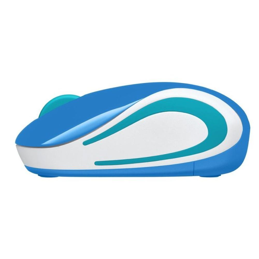 Encontraproduto.com.br - Mouse Sem Fio Logitech Mini M187 Azul