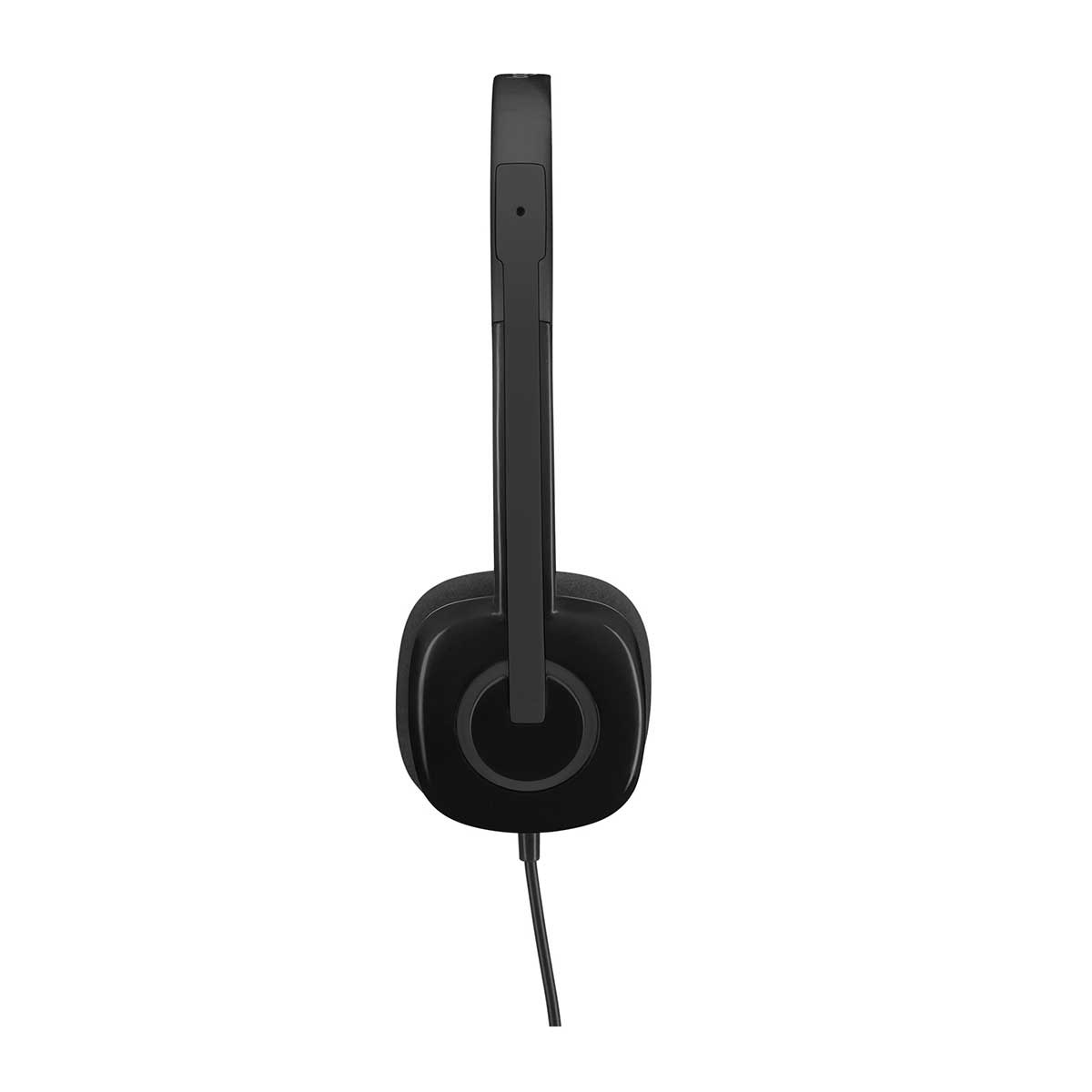 Encontraproduto.com.br - Headset com Fio P3 H151 Preto - Logitech