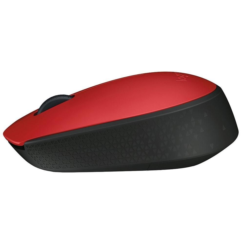 Encontraproduto.com.br - Mouse sem Fio M170 Vermelho Logitech