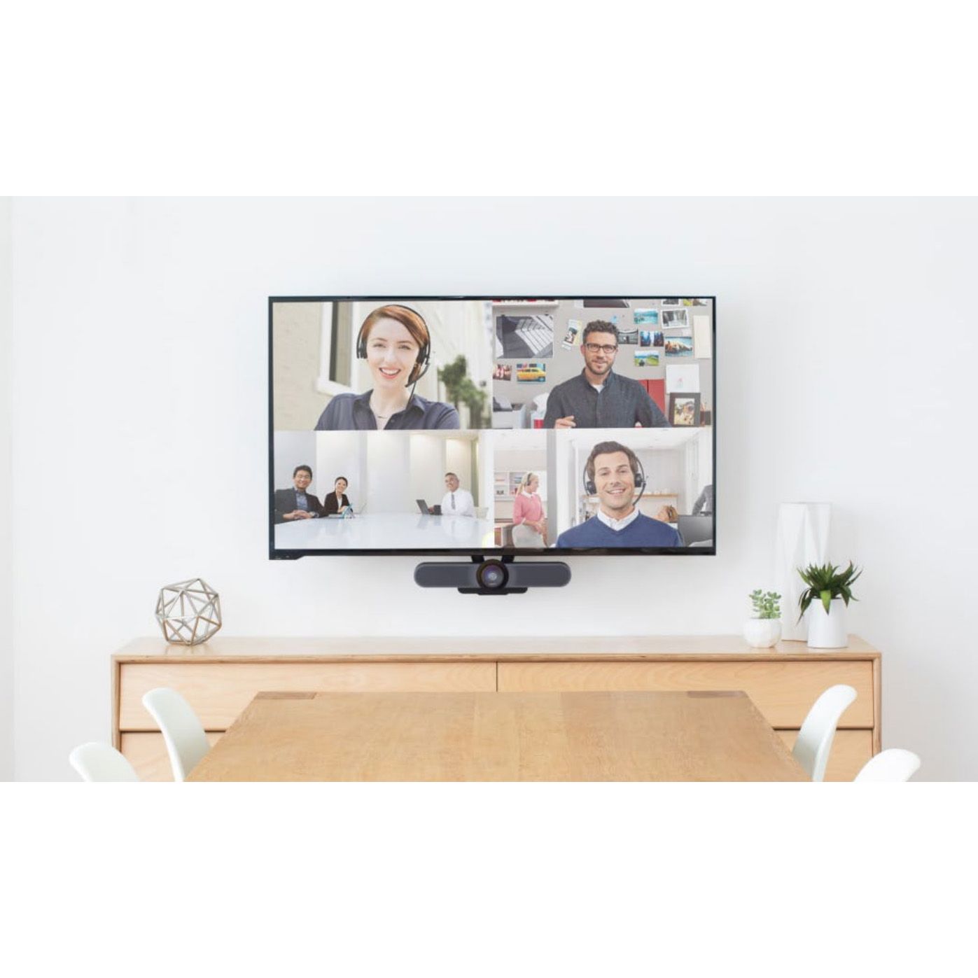 Encontraproduto.com.br - Suporte de TV Videoconferencia Meetup 939-001498 Logitech