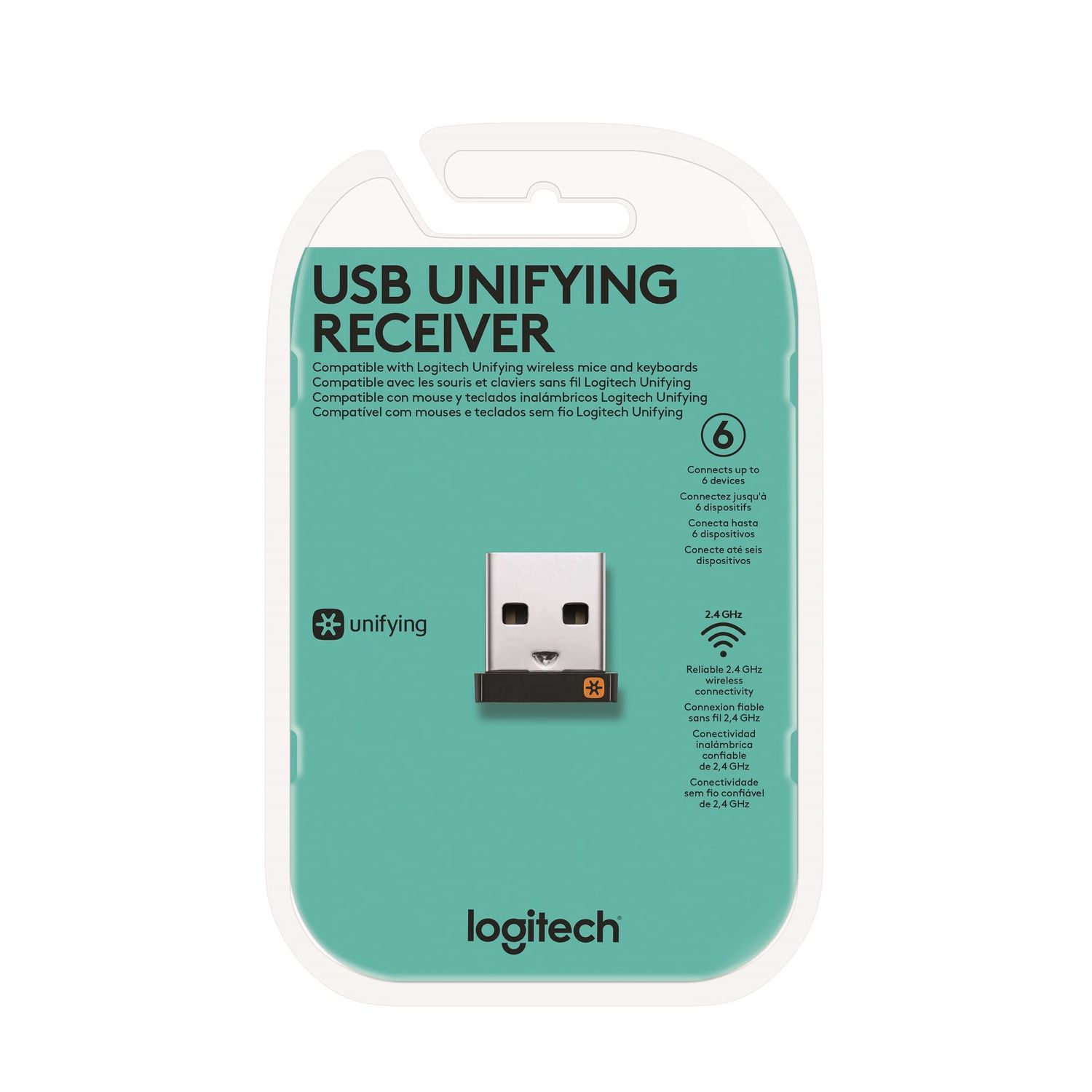 Encontraproduto.com.br - Usb Unifying Receiver 910-005235 Logitech