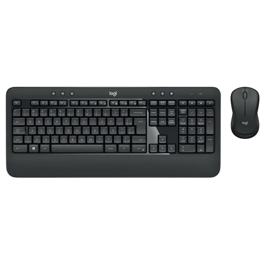 Encontraproduto.com.br - Teclado e Mouse sem Fio 2,4ghz MK540 920-008674 Logitech