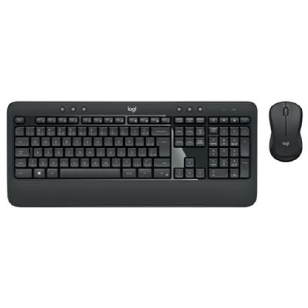 Kit Teclado e Mouse MK540 Advanced Wireless Preto 920-008674 - Logitech