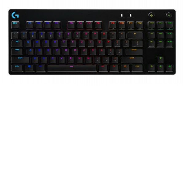 Encontraproduto.com.br - Teclado Gamer Logitech G Pro Mecânico Rgb Us Switch Gx Blue