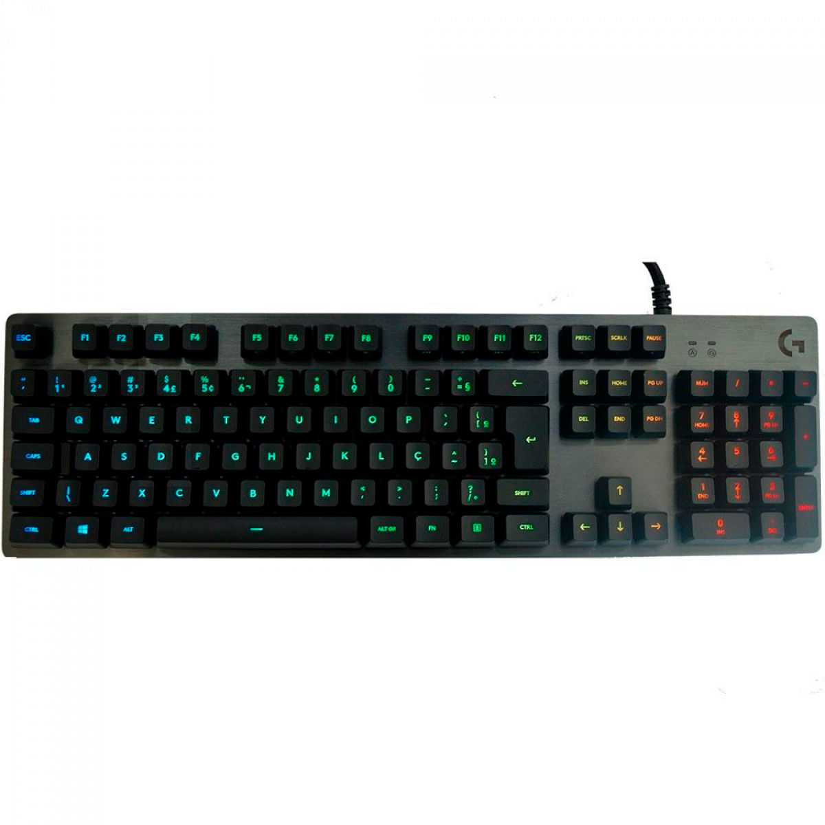 Encontraproduto.com.br - Teclado Usb Gamer Mecânico G512 - Logitech